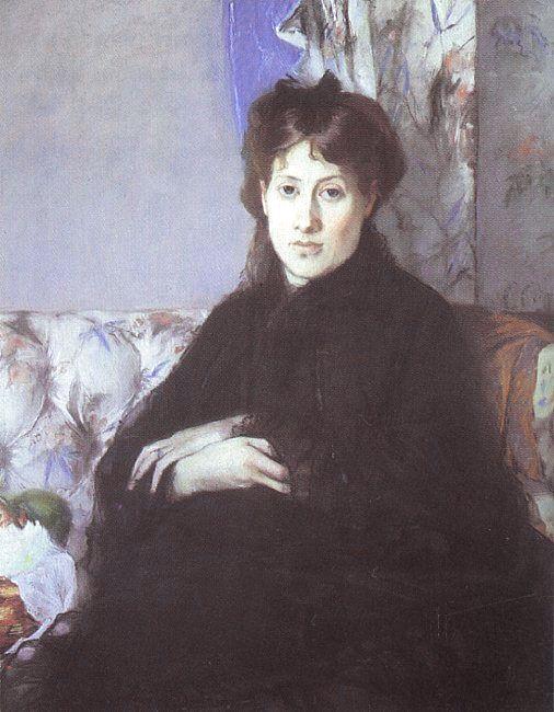 Berthe Morisot Portrait of Edma Pontillon nee Morisot oil painting image